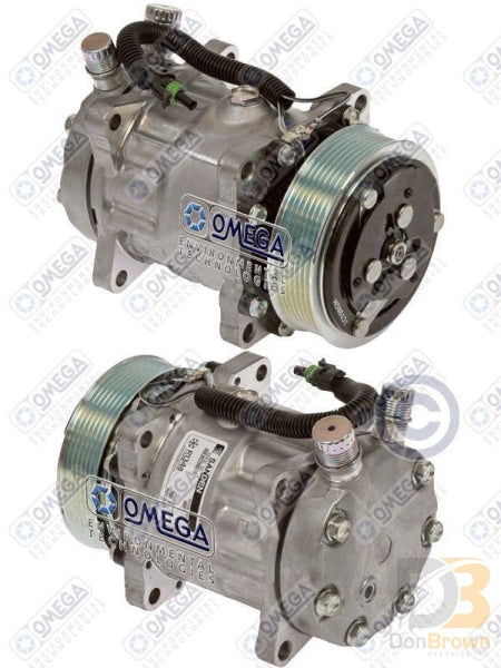 Omega Compressor SD7H15HD 4665 Vor 119mm PV7 12V Ear 20-10048