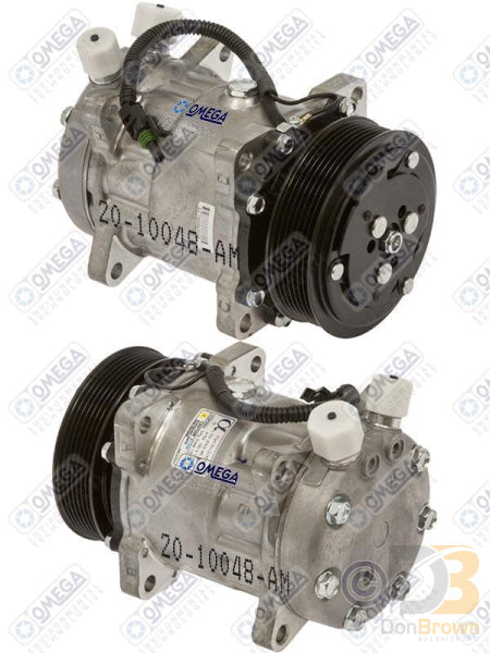 Omega Compressor SD7H15HD 4665 Vor 119mm PV7 12V Ear 20-10048-AM