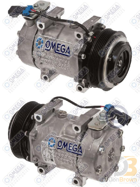 Omega Compressor SD7H15SHD 4079 PV6 125mm 12V Direct MT Vpad 20-04079