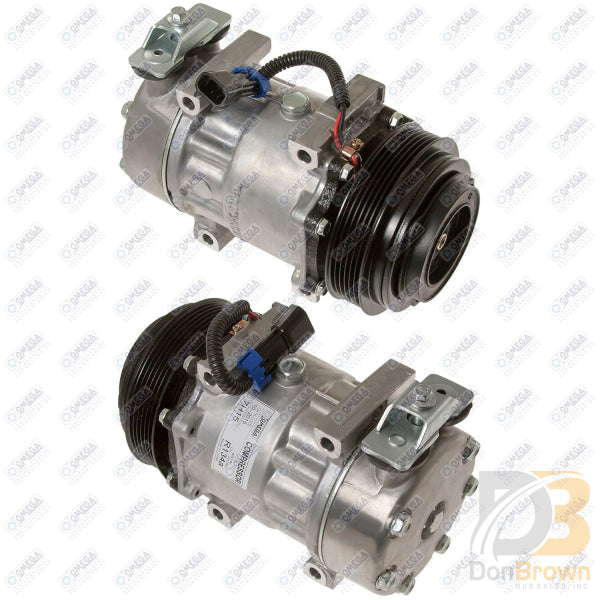 Omega Compressor SD7H15SHD 4079 PV6 125mm 12V Direct MT Vpad 20-04079-AM
