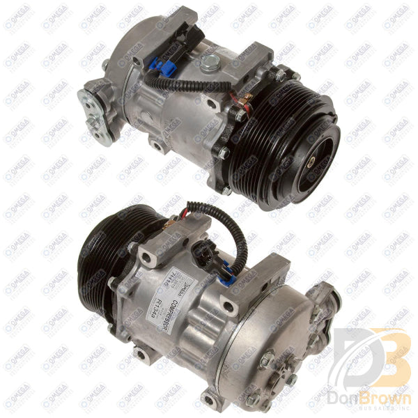 Omega Compressor SD7H15SHD 4314 PV8 119mm 12V Vert Pad 90DEG 20-04314-AM