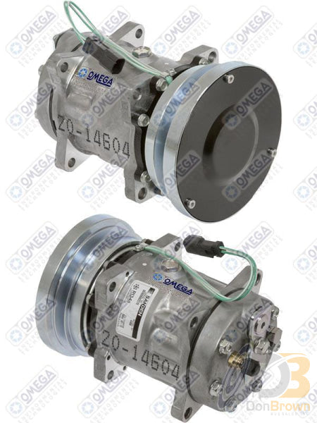 Omega Compressor SD7H15SHD 4468 138mm 1A 24V Ear R134A ST Term 20-14604