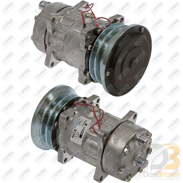 Omega Compressor SD7H15SHD 4673 Hor 132mm 2A 12V Ear 4673 20-09962