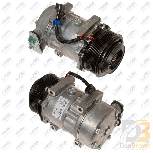Omega Compressor SD7H15SHD Direct MT 119mm PV8 12V 90DEG Pad 20-04077-AM
