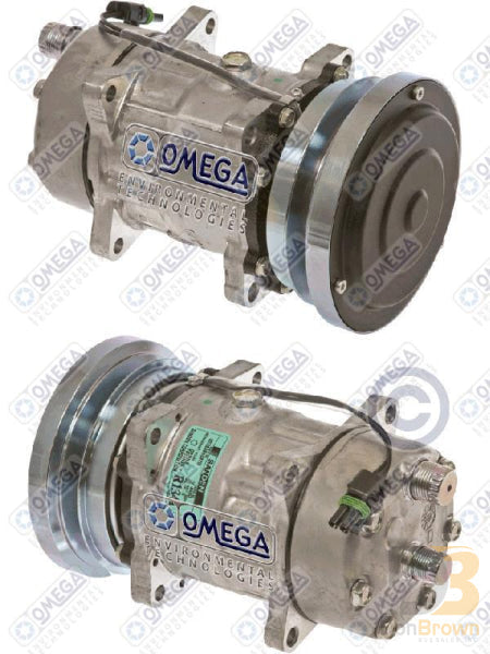Omega Compressor SD7H15SHD Hor 138mm 1A 12V Ear KC 20-09963