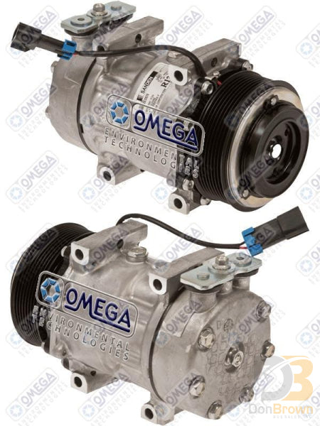 Omega Compressor SD7H15SHD PV8 Direct Mount 123mm 2 Wire 20-04398