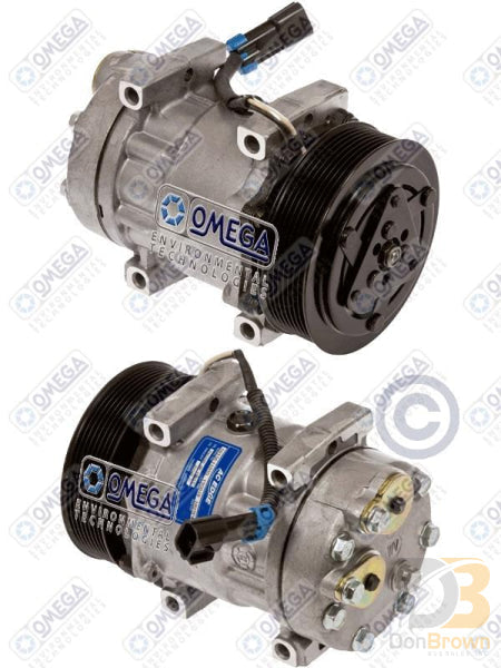Omega Compressor SD7H15SSB 4493 Hpad 130mm PV8 Dir 12V WV Head 20-04493-S