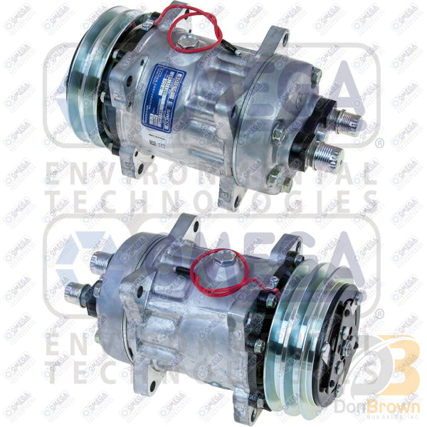 Omega Compressor SD7L15 Ear 2A Grv 132mm 12V Hor GV Head R404 20-08208-HT