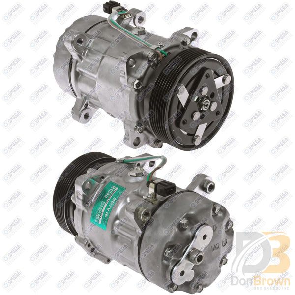 Omega Compressor SD7V16 1214 7GRV 6 Ears HD Vqn Eurovan 20-01214