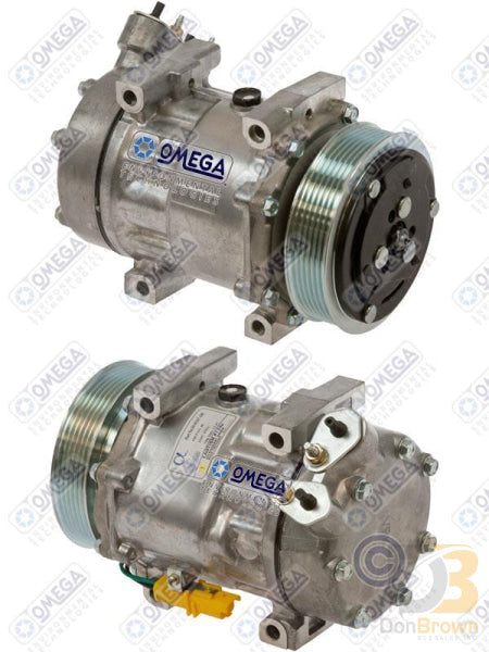Omega Compressor SD7V16 1267/1242 PV6 119mm Vpk Head 20-01267-AM
