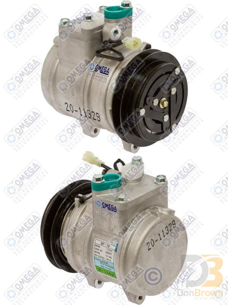 Omega Compressor SP10 1A GR 121MM 12V Oe# T4145-87291 20-11329