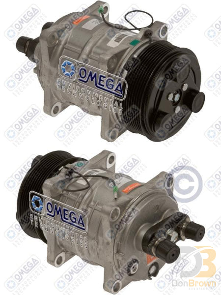 Omega Compressor Tm-13xs Ear H Org 8GR 120 3e 12V B 1W with o Oil 20-44122-XD