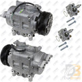 Omega Compressor TM-43 8PK 156mm 24V with fittings 20-43735-24