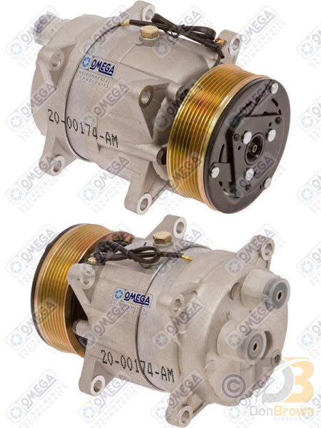 Omega Compressor V5 PV8 118mm 12V H Tube-o Univ 20-00174-AM