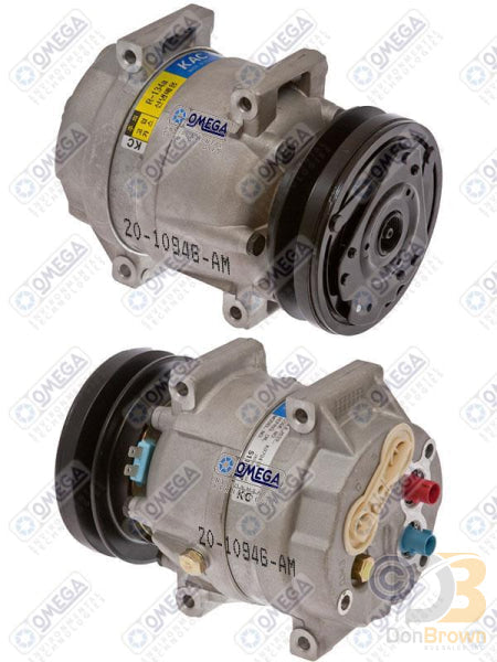 Omega Compressor V5 Racer Cielo 1.5L Nexia 1A 12V 132mm R134a 20-10946-AM
