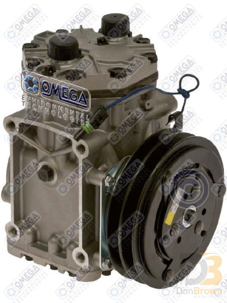 Omega Compressor York ET210L with clutch 1WIRE 2 Grv 6in 12V 20-21002-AM