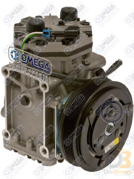 Omega Compressor York ET210L with clutch 2WIRE PV6 5 7/8in 12V 20-21007-AM