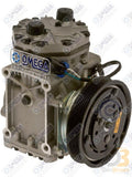 Omega Compressor York ET210L with clutch 2WIRE PV6 5 7/8in 12V 20-21008-AM