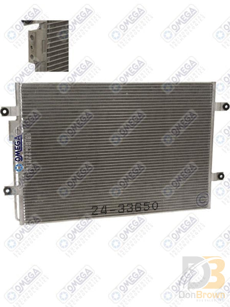 Omega Condenser 08-09 Freightliner Cascadia 24-33650