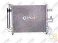 Omega Condenser Accent 1.5L 00-02 1.6L 01-04 Man Trans 24-30218