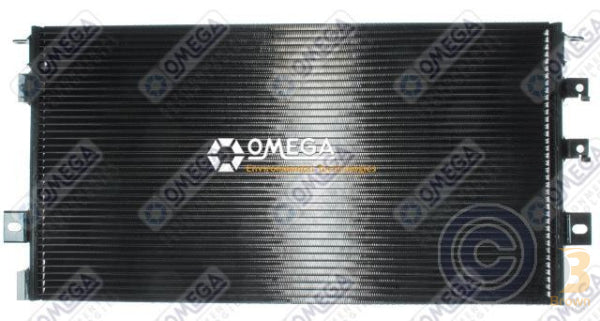Omega Condenser Caravan 3.3L 96-00 with Aux AC P/f 24-13681