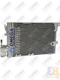 Omega Condenser Chev/opel Astra 1999- with rd with valve Port 24-33161