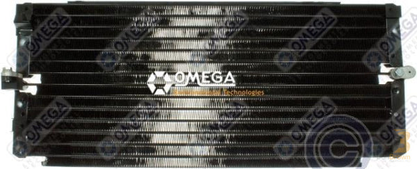 Omega Condenser Corolla 88-92 / Prizm 88-91 Serp 24-30197