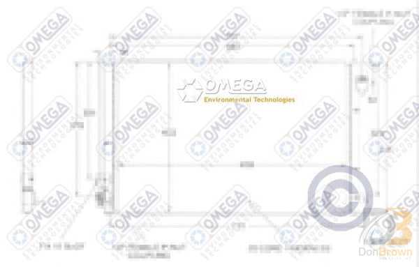 Omega Condenser Jaguar S Type 00-02 Lincoln Ls 00-04 24-31058
