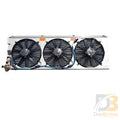 Trans/Air Condenser, SC3, (3) 14" Fans, 12Vdc, Black Alum Screen, Sealed Connector 301387-03