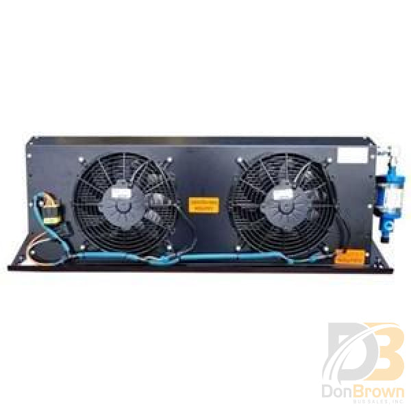 Trans/Air Condenser, SMC2S, (2) 10" Fans, Micro Channel, 12Vdc, Black Screen, Tamw Install 301797-04