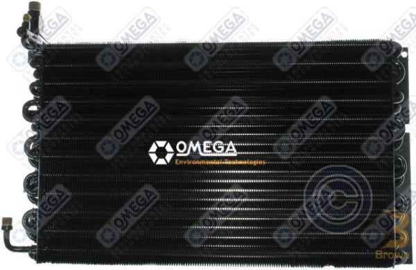 Omega Condenser TF HD 12in x 18 5/8in FL 3R@.625 8FPI 24-13692