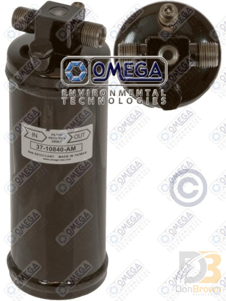 Omega Drier 2 1/2x8in 3/8MIO with lps PORT-1/4in Serv Port 37-10840-AM