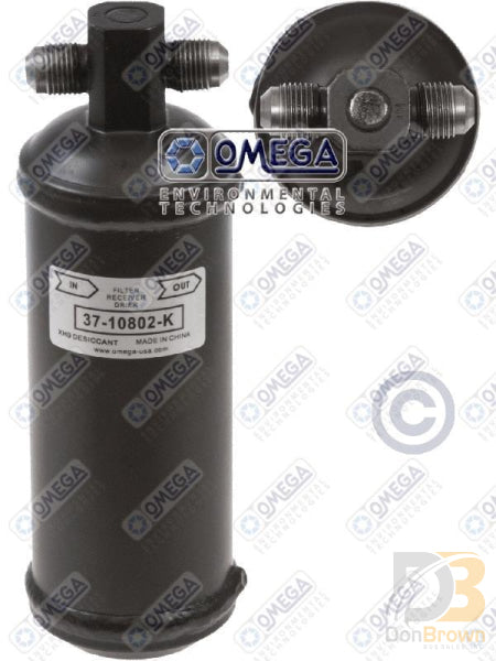 Omega Drier 2.5in x 8in Male Flare with o Ports 37-10802-K