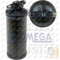 Omega Drier 3/8in MO 3in x 9in with fuse Plug 6i Desiccant 37-10862-AM