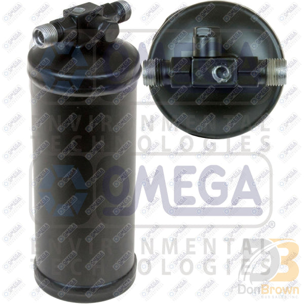 Omega Drier 3/8in MO 3in x 9in with fuse Plug 6i Desiccant 37-10862-AM