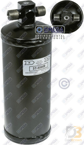 Omega Drier 3in x 9in 3/8MIO x 3/8MIO with 2 FM Switch Port 37-40009