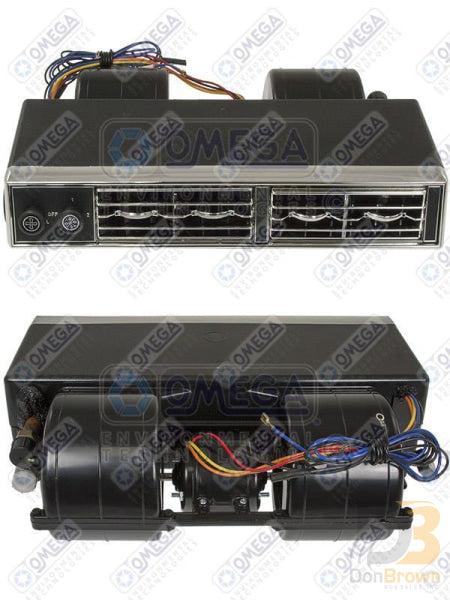 Omega Evaporator 17in 2 Louver Metalized Bezel OET1033 27-40032