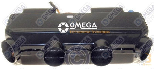 Omega Evaporator Assembly 17in Oet 4100 with 4 Flex Outlets 32 Pass 27-40030