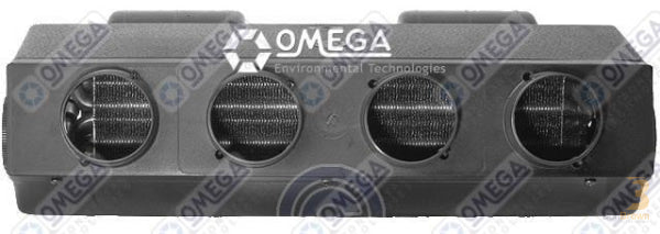 Omega Evaporator Assembly 17in with 4 Flex Hose Outlets Oet 4032 27-40028