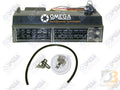 Omega Evaporator Assembly 24V 16in with 2 Louvers Oet 4020 24 Pass 27-40003-24V