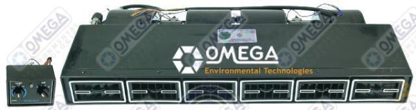 Omega Evaporator Assembly Microbus 6 Louver 12V Oring 27-50028-P