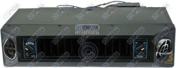 Omega Evaporator Assembly Under Dash 2 Louvers 2 Grilles 12V 27-50027