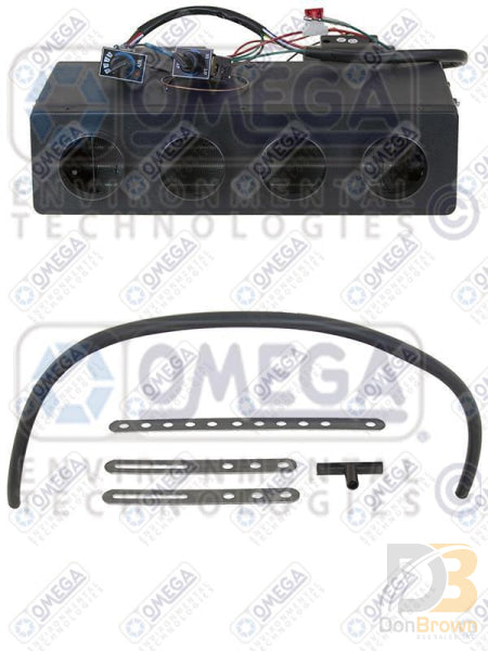 Omega Evaporator with 4 Flex Hose Outlets 3 Spd 24V 27-50059-AM