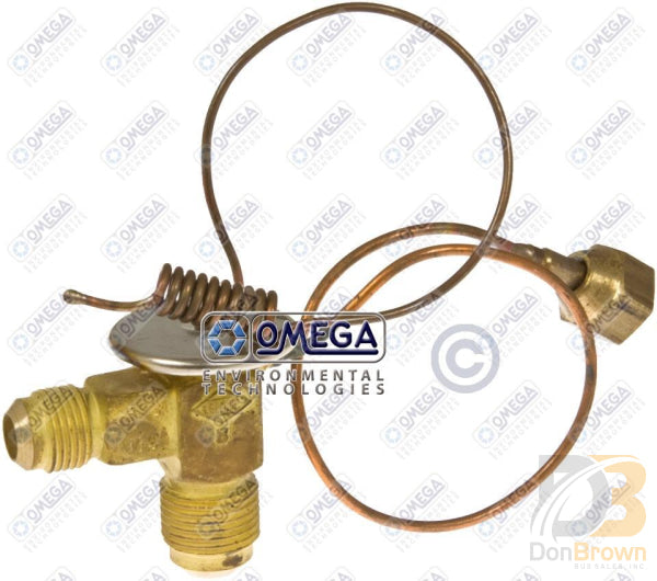 Omega Expansion Valve 3/8 x 1/2MF 8in Cap 10in EQ 1/4in FF 2T 31-10959