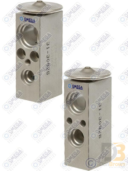 Omega Expansion Valve Block 3/8 1/2 5/8 3/4 TO Mini R134a 31-30926