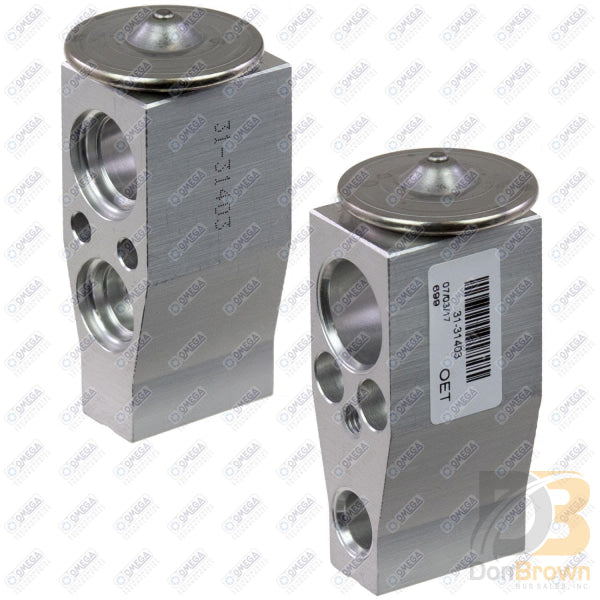 Omega Expansion Valve Block 31-31403
