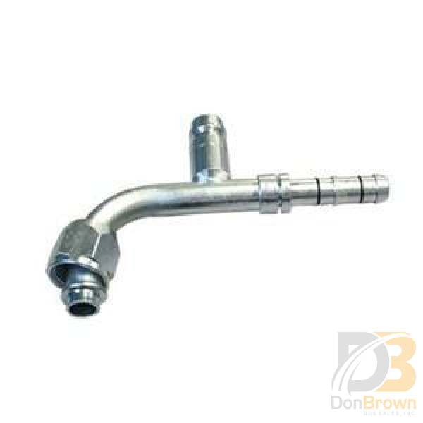 Fitting Clip 90Ã‚Â° 1/2 Fo X #8 Hose W/high Side Access Aeroquip 313481 Air Conditioning