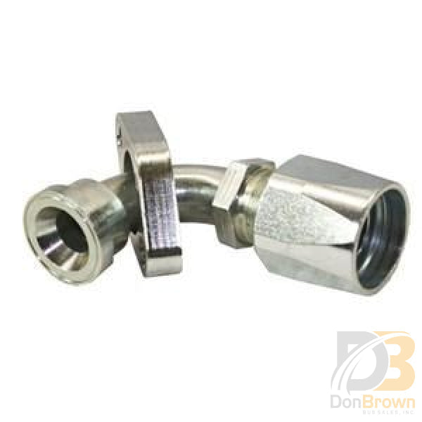 Fitting 90Ã‚Â° #16 Bock Flange Connection X #20 Hose Re-Usable 313632 Air Conditioning