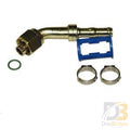 Fitting Clip-Lok 45Ã‚Â° 1/2 Fo X #10 Hose W/switch Port Burgaflex 313612 Air Conditioning