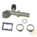 Fitting Clip-Lok 45Ã‚Â° 5/8 Fo X #12 Hose W/low Side Access Burgaflex 313584 Air Conditioning